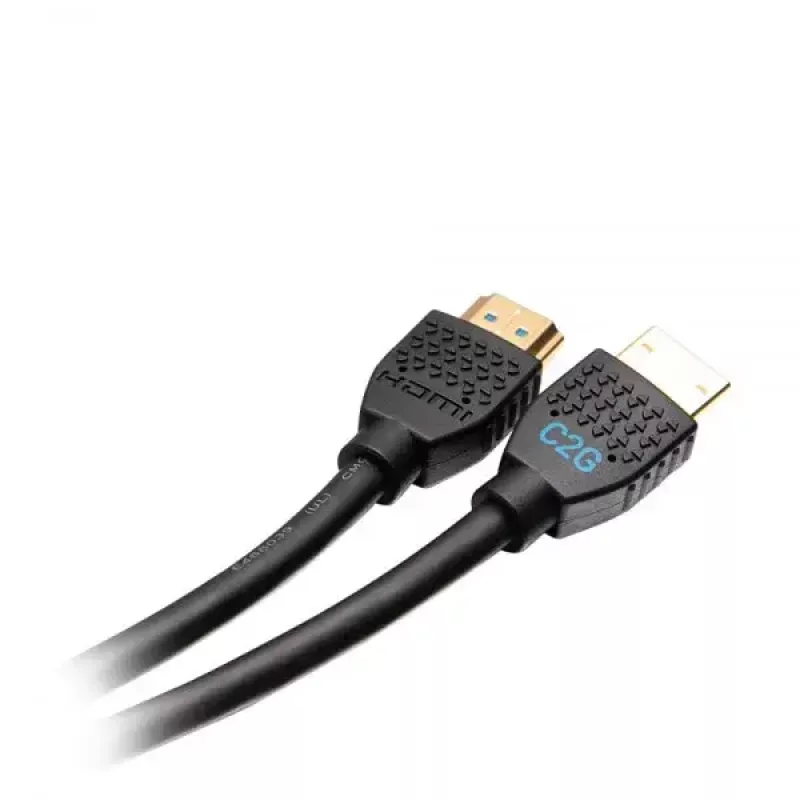 C2G 0,9 m Performance Series itin lankstus didelės spartos HDMI laidas, 4K 60Hz, skirtas montuoti sienoje