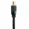 C2G 0,9 m Performance Series itin lankstus didelės spartos HDMI laidas, 4K 60Hz, skirtas montuoti sienoje