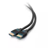 C2G 0,9 m Performance Series itin lankstus didelės spartos HDMI laidas, 4K 60Hz, skirtas montuoti sienoje