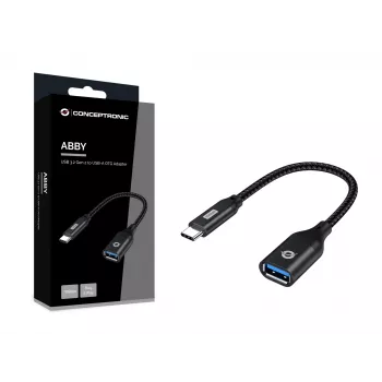 Conceptronic ABBY18B USB 3.2 Gen 2 prie USB-A OTG adapteris