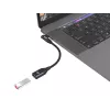Conceptronic ABBY19B USB 3.2 Gen 2 90° kampuotas prie USB-A OTG adapteris