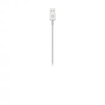 mophie Charge and Sync kabelis- USB-A to Micro/USB-C/LTG- 1M- Balta