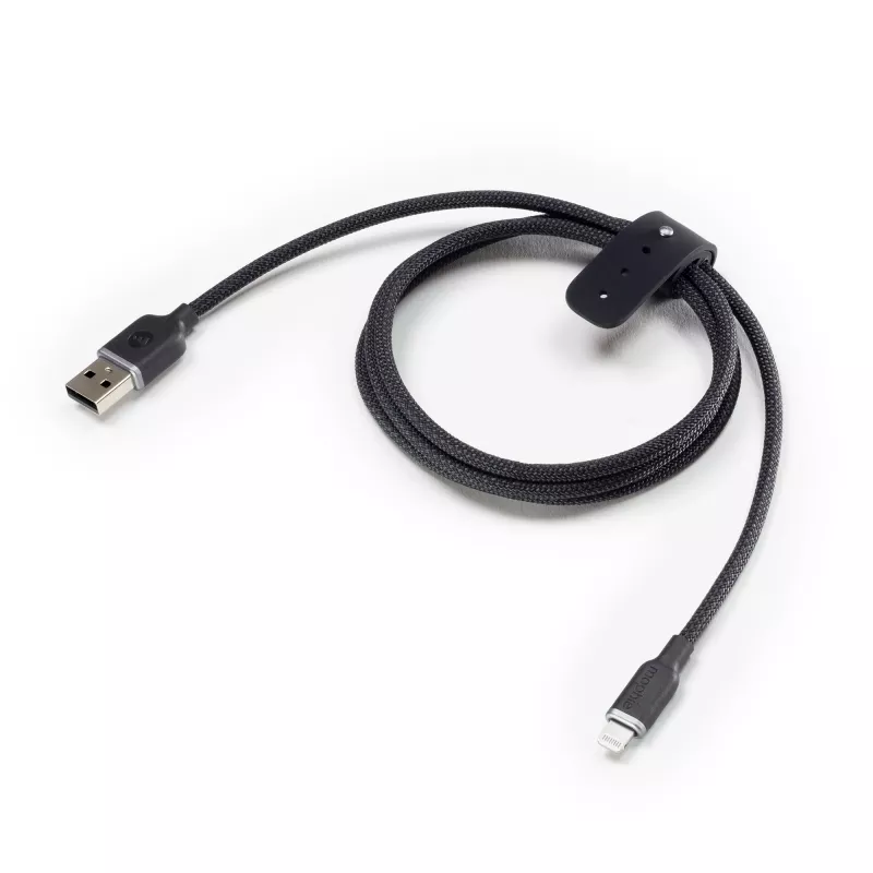 ZAGG 409912821 mobiliojo telefono laidas Juoda 1 m USB A Lightning