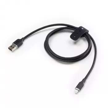ZAGG 409912823 mobiliojo telefono laidas Juodas 2 m USB A Lightning