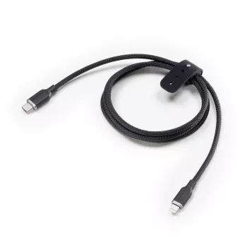 Kabelis Zagg 409912831 USB-C į Lightning juodas 1 m, USB C į Lightning, palaiko Power Delivery iki 30 W (gamintojo nurodyta)
