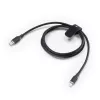 ZAGG 409912833 mobiliojo telefono laidas Juodas 2 m USB C Lightning