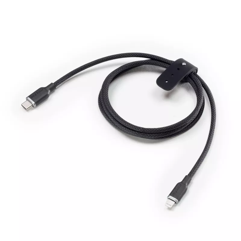 ZAGG 409912833 mobiliojo telefono laidas Juodas 2 m USB C Lightning