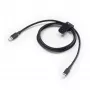 ZAGG 409912833 mobiliojo telefono laidas Juodas 2 m USB C Lightning