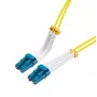 “Lanview LVO231409-FLEX” InfiniBand / šviesolaidinis kabelis 5 m LC LC/LC geltonas