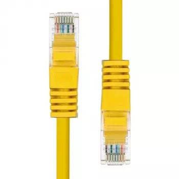 Tinklo kabelis ProXtend CAT5e RJ-45 10 m geltonas