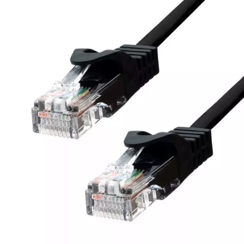 Tinklo kabelis ProXtend CAT5e U/UTP RJ-45 7m Juodas
