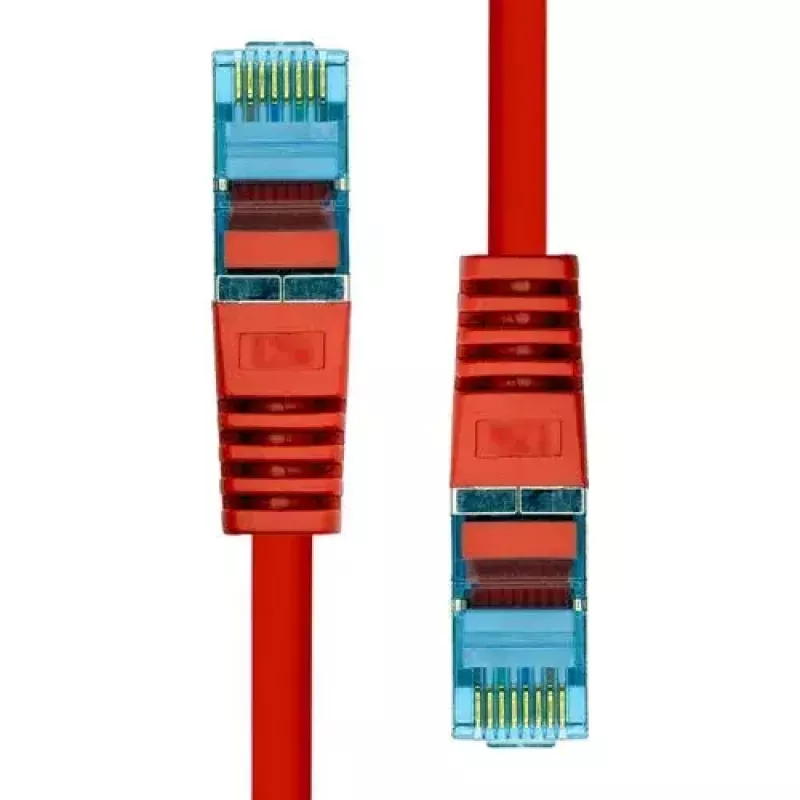 Ethernet kabelis ProXtend CAT6A RJ-45 S/FTP 0,75 m raudonas