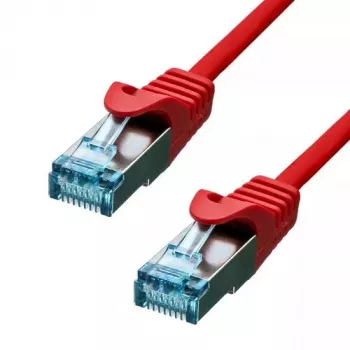 Ethernet kabelis ProXtend CAT6A RJ-45 S/FTP 0,75 m raudonas