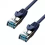 Ethernet kabelis ProXtend CAT6A RJ-45 S/FTP 0,75 m mėlynas