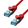 Ethernet kabelis ProXtend CAT6A RJ-45 S/FTP 1,5 m raudonas