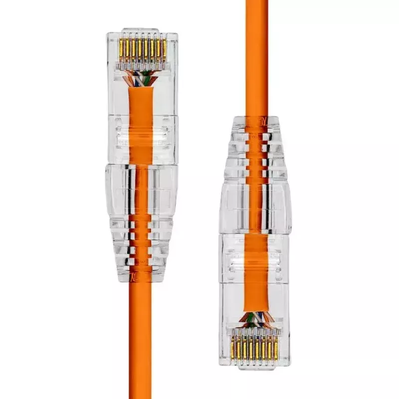 Ethernet kabelis ProXtend Ultra plonas CAT6 RJ-45 5M Oranžinė
