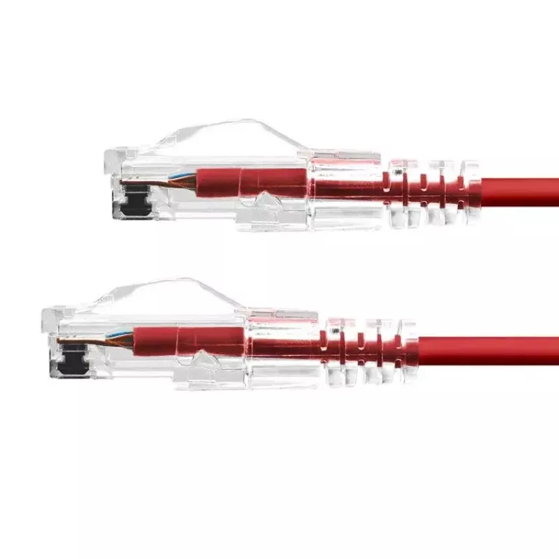 Ethernet kabelis ProXtend Ultra plonas CAT6 RJ-45 30cm raudonas