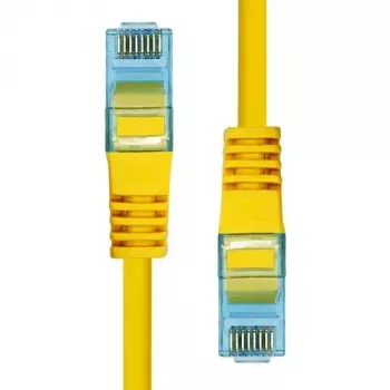 Ethernet kabelis ProXtend CAT6A RJ-45 U/UTP 7 m Geltonas