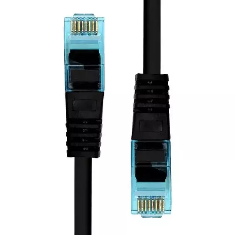 Ethernet kabelis ProXtend CAT6A RJ-45 U/UTP 0.75 m, juodas
