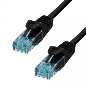 Ethernet kabelis ProXtend CAT6A RJ-45 U/UTP 0.75 m, juodas