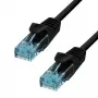 Ethernet kabelis ProXtend CAT6A RJ-45 U/UTP 0.75 m, juodas
