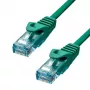 ProXtend CAT6A RJ-45 U/UTP 15M tinklo kabelis, žalias