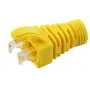 „MicroConnect CONB65Y“ apsauginis įtempimas nuo lenkimo Cat5e/Cat6/Cat6A kabeliams iki 6,5 mm, geltonas