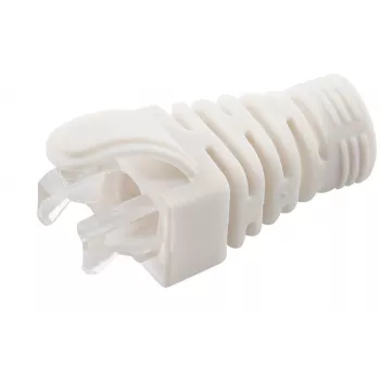 MicroConnect CONB65W įtempimo mažinimo įvorė Cat5e/Cat6/Cat6A kabeliams iki 6,5 mm, balta