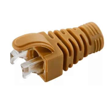 MicroConnect CONB65O įtempimo mažinimo apvalkalas Cat5e/Cat6/Cat6A kabeliams iki 6,5 mm, oranžinis