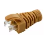 MicroConnect CONB65O įtempimo mažinimo apvalkalas Cat5e/Cat6/Cat6A kabeliams iki 6,5 mm, oranžinis