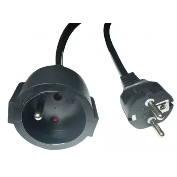 Maitinimo ilgintuvo laidas MicroConnect MC-PE0300FRB 3 m, EU kištukas, IEC lizdas