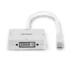 Lindy Mini DisplayPort 1.2 į HDMI 1.4, DVI ir VGA keitiklis