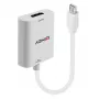 Lindy Mini DisplayPort 1.2 į HDMI 2.0 18G aktyvus keitiklis