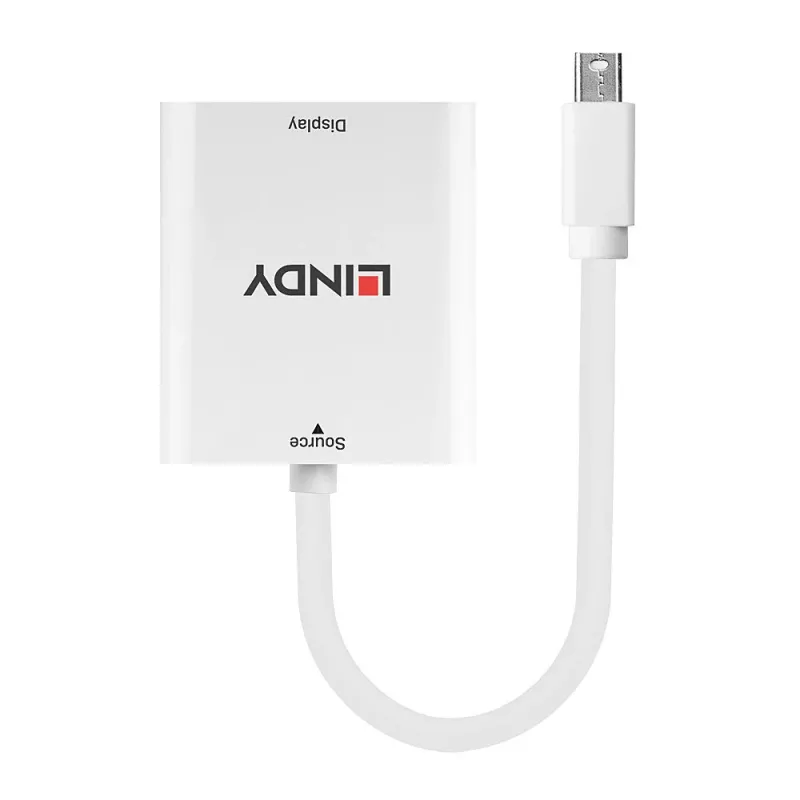 Lindy Mini DisplayPort 1.2 į HDMI 2.0 18G aktyvus keitiklis