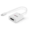 Lindy Mini DisplayPort 1.2 į HDMI 2.0 18G aktyvus keitiklis