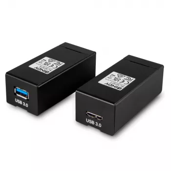 AV siųstuvas ir imtuvas Lindy 200m šviesolaidinis USB 3.0 plėtiklis