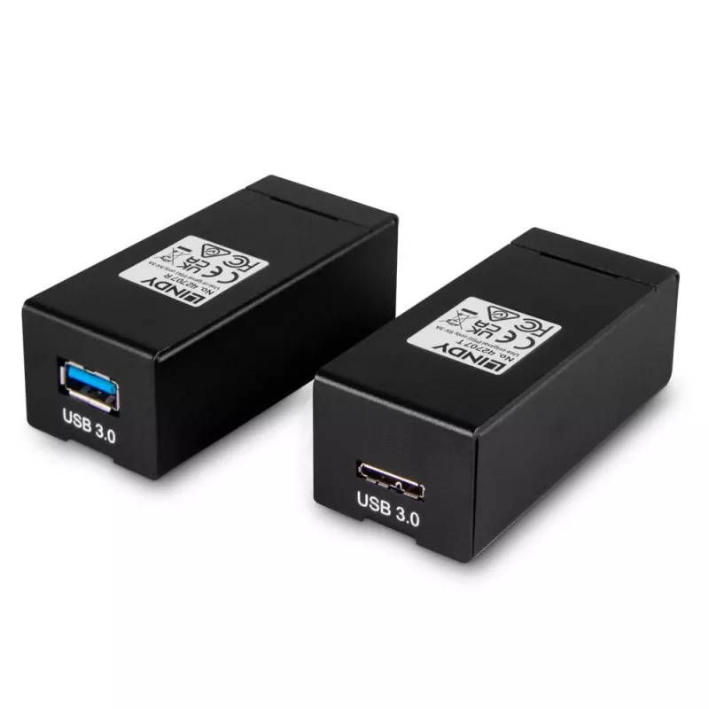 AV siųstuvas ir imtuvas Lindy 200m šviesolaidinis USB 3.0 plėtiklis