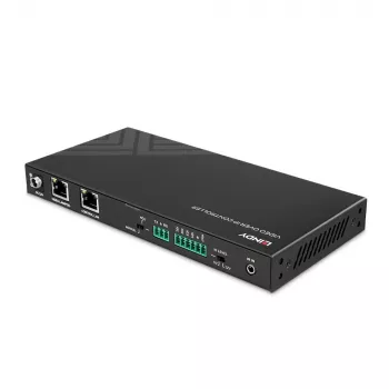 AV kartotuvas Lindy 4K30 HDMI ir USB per IP sistemos valdiklis 3840 x 2160 pikseliai