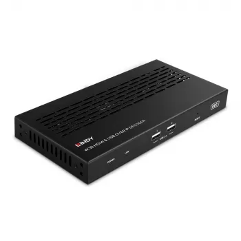 AV imtuvas Lindy 4K30 HDMI ir USB per IP sistemą – Dekoderis