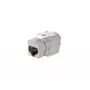 Equip Cat 8.1 ekranuotas „Keystone“ lizdas, įrankių nereikalaujantis, 8 vnt., nerūdijantis plienas, RJ-45