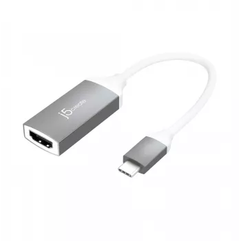 JCA153G-N USB-C® į 4K HDMI™ adapteris, 2.0/3.2 Gen 1 (3.1 Gen 1), USB-C, HDMI išvestis, 3840 x 2160 pikseliai