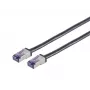 Lanview LVN-CAT6A-FLEX-2M tinklo kabelis Juodas S/FTP (S-STP)