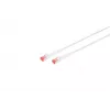 Tinklo kabelis Lanview LV-6AFTP-FLEX-ANG-0025W RJ45 Cat6a 25m Baltas