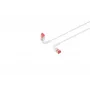 Tinklo kabelis Lanview LV-6AFTP-FLEX-ANG-01W RJ45 Cat6A 1 m baltas