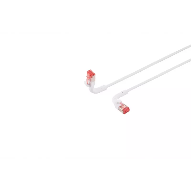 Tinklo kabelis Lanview LV-6AFTP-FLEX-ANG-10W RJ45 Cat6A 10m Juodas