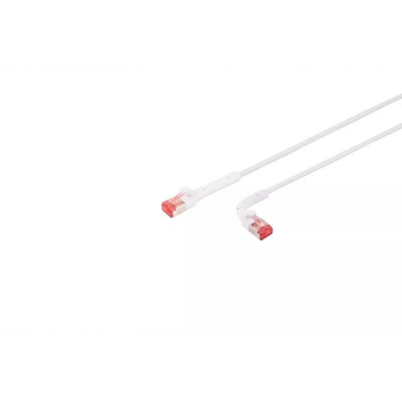 Tinklo kabelis Lanview LV-6AFTP-FLEX-ANG-10W RJ45 Cat6A 10m Juodas