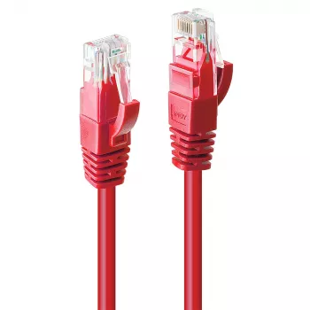 Tinklo kabelis Lindy 30 m Cat.6 RJ-45 U/UTP raudonas