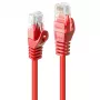 Tinklo kabelis Lindy Rj45/Rj45 CAT6 3m RJ-45 U/UTP raudonas