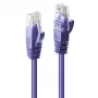 Tinklo kabelis Lindy 0,5 m RJ-45 Cat6 U/UTP violetinis