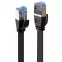 Lindy 47482 tinklo kabelis Juoda 2 m Cat6a U/FTP (STP)